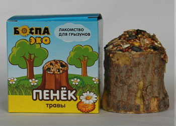 БОСПА ЭКО Лакомство для грызунов ПЕНЕК травы, 50 гр