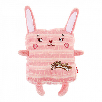 GiGwi Игрушка для собак Кролик с пищалкой 12 см, серия PLUSH FRIENDZ