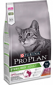 Pro Plan Для кошек кастрированных с Уткой и Печенью (Sterilised SAVOURY DUO)