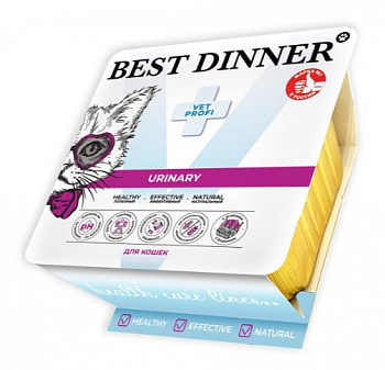 Best Dinner Ламистер VET PROFI для кошек Профилактика заболеваний МКБ (Urinary) Ягненок 100гр