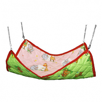 PETTO Гамак для Крыс подвесной, Шиншилл, Морской свинки, Дегу. Cotton 30*30см