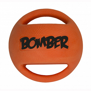 Zeus Игрушка Хаген, серия Bomber, Мяч Бомбер большой оранжевый, диаметр 15 см