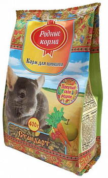 Родные корма Корм для шиншилл стандарт 400 гр