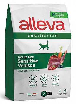 Alleva EQUILIBRIUM Cat Adult Sensitive Venison Для кошек с олениной