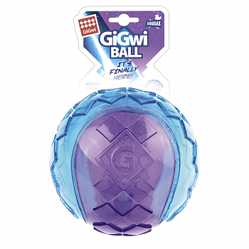 GiGwi Игрушка для собак Мяч с пищалкой 8см, серия BALL
