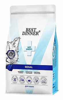 Best Dinner Vet Profi Сухой корм для кошек при болезнях почек (Renal)