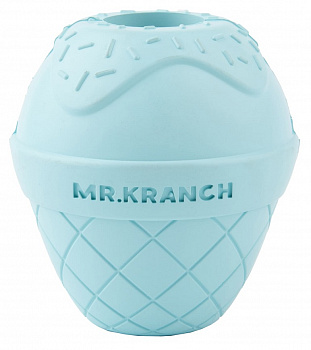 Mr.Kranch Игрушка для собак Мороженое 8*9 см голубая с ароматом курицы