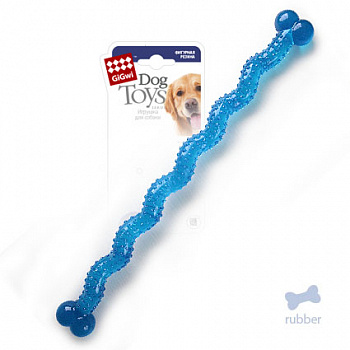 GiGwi Игрушка для собак Косточка резиновая длинная 48см, серия CATCH & FETCH