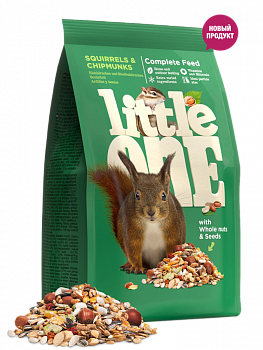 Little One Корм для белок и бурундуков 400 гр