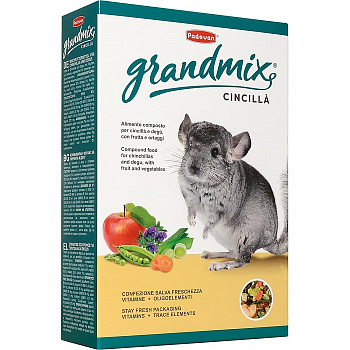 Padovan Корм для шиншилл и дегу (Grandmix Cincill) 850 гр