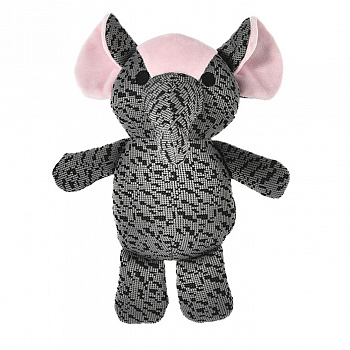 Pet it Игрушка для собак серия Wild, мягкий Слон с пищалкой, 17x23.5 см