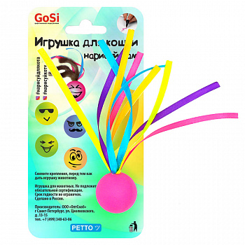PETTO Игрушка для кошек "Нарисуй для кота" лента