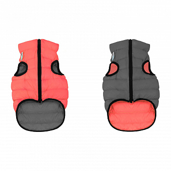 COLLAR Курточка для собак AiryVest двусторонняя, размер XS 30, кораллово-серая