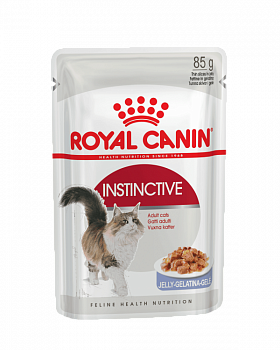 Royal Canin Паучи Кусочки в желе для кошек: 1-10лет (Instinctive) 85 гр