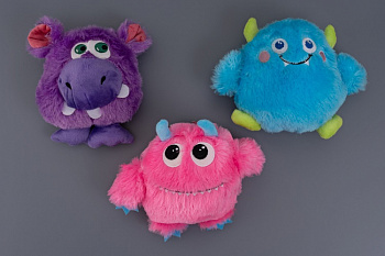 WOGY Игрушка для собак Монстрята 20х17х8см