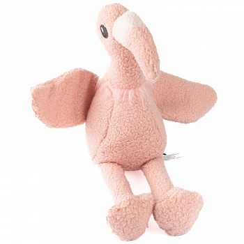 Tufflove Игрушка для собак Фламинго 25 см розовый