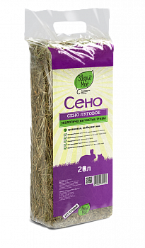 Зверье Мое  Брикет "Сено луговое" 20 л (600гр)