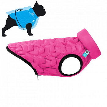 COLLAR Курточка двусторонняя AiryVest UNI, размер M48, розово-черная