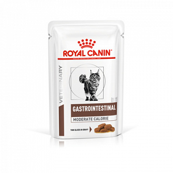 Royal Canin (вет.корма) Паучи кусочки в соусе для кошек при лечении ЖКТ(Gastro Intest.Mod.Cal.) 85гр