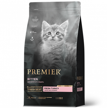 PREMIER Cat Сухой корм для котят Свежая индейка (Turkey KITTEN)