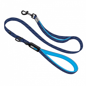 Joyser Поводок для собак JOYSER Walk Base Leash L синий с голубым