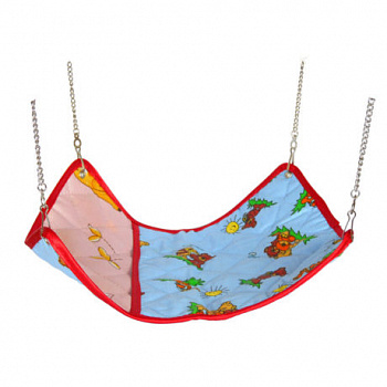 PETTO Гамак-карман для Крыс, Шиншилл, Морской свинки, Дегу.Cotton 30*23см