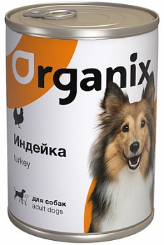 Organix Консервы для собак Индейка