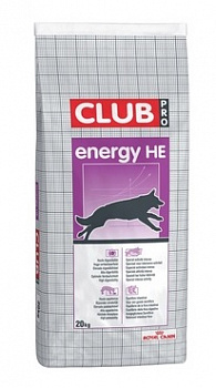 Royal Canin Корм для Собак ведущих активный образ жизни (CLUB Energy HE) 20 кг