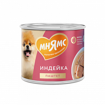 Мнямс Паштет для собак из индейки «КОМФОРТНОЕ ПИЩЕВАРЕНИЕ» 200 г