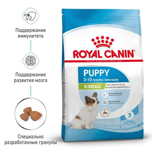 Royal Canin Для щенков карликовых пород (X-Small Puppy)