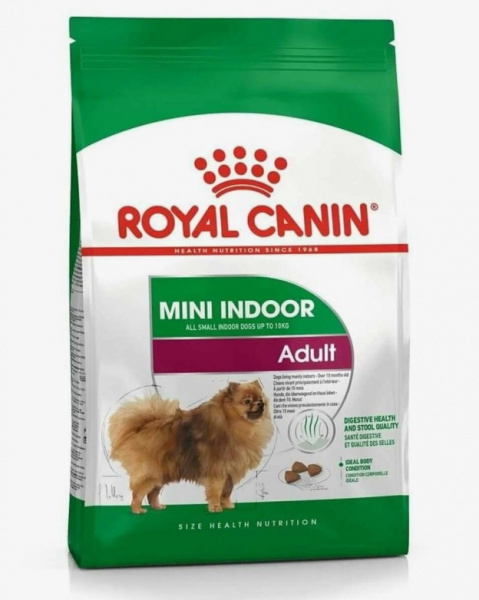 Royal Canin Для собак малых пород, живущих в помещении (до 10кг) (Mini Indor Adult)