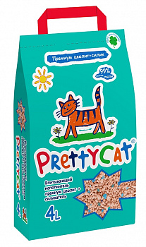 Pretty Cat Наполнитель впитывающий цеолит+силикагель "Premium" 2кг (4л)