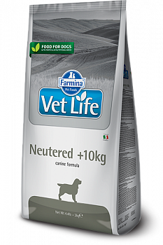 Farmina Vet Life для собак стерилизованных и кастрированных более 10 кг (Neutered +10kg) 2кг