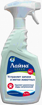 Лайна Средство для дезинфекции среды обитания животных 750 мл (спрей)