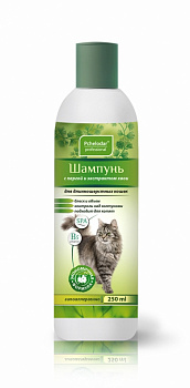 Агробиопром шампунь Пчелодар для длинношер. кошек с пергой и хвоей 250 мл