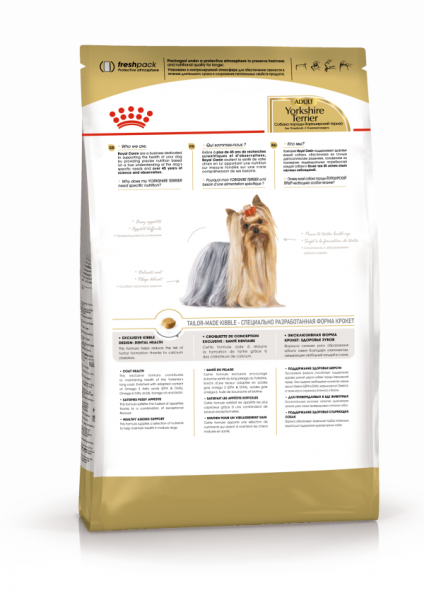 Royal Canin Для собак Йоркширкий терьер: с 10мес. (Yorkshire Terrier)