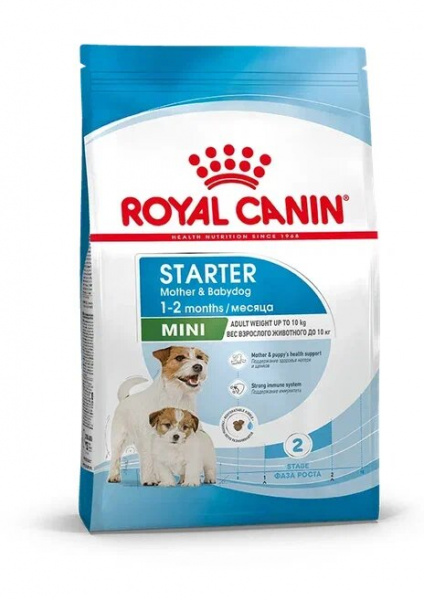 Royal Canin Для щенков малых пород: 3нед.-2мес., беременных и кормящих сук (Mini Starter)