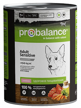 ProBalance Консервы для собак с ягненком (Sensitive) 850 гр