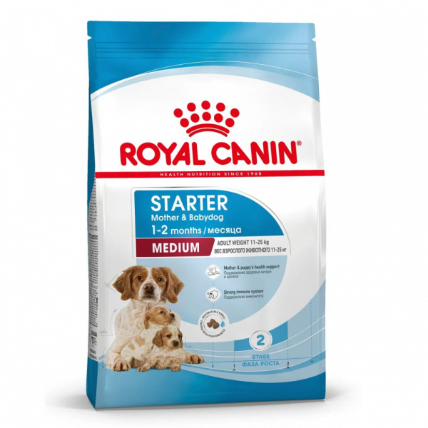 Royal Canin Для щенков средних пород: 1-2 мес. (Medium Starter)