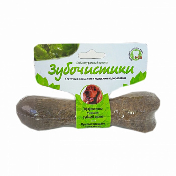Зубочистики Лакомства для собак средних пород со вкусом морских водорослей 95 гр
