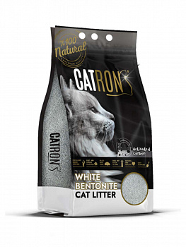 CATRON Комкующийся наполнитель для кошек Active Carbon, без аромата, пакет 5 л / 4,35 кг