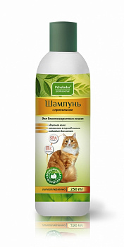 Агробиопром шампунь Пчелодар для длинношер. кошек с прополисом 250 мл