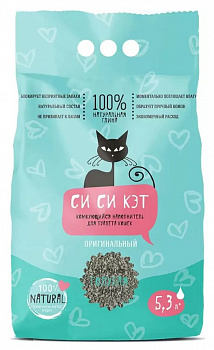 Си Си Кэт Комкующийся наполнитель "Оригинальный", пакет, 3.3 кг