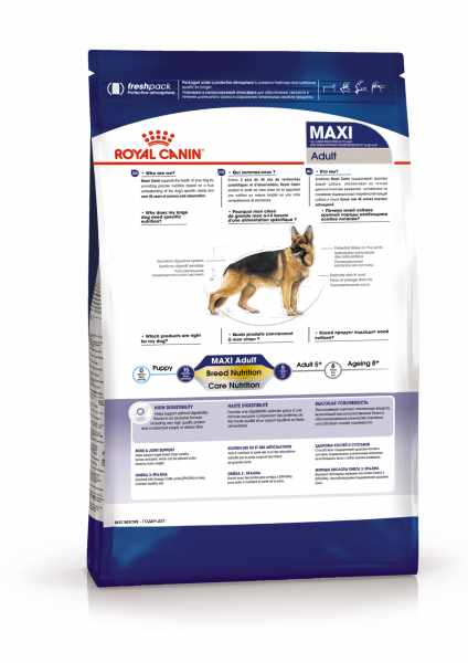 Royal Canin Для собак крупных пород (26-44кг) (Maxi Adult)