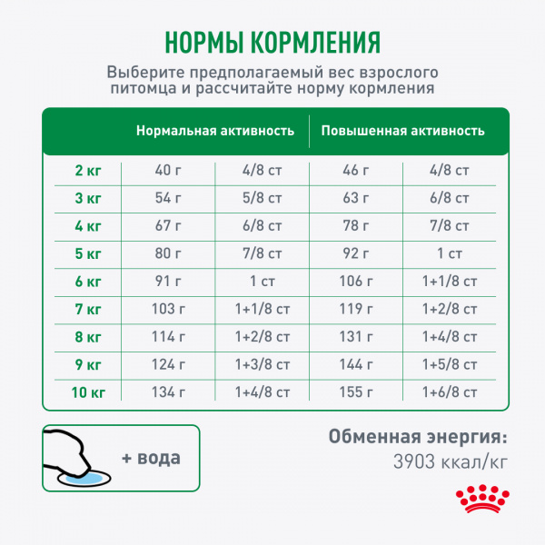 Royal Canin Для собак малых пород старше 8лет (до 10кг) (Mini Adult 8+)