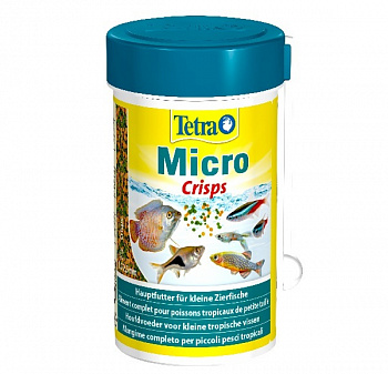Tetra Корм для мелких видов рыб (Micro Crisps) 100ml