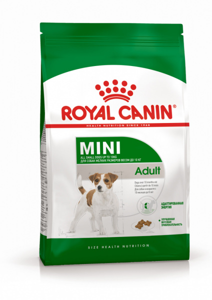 Royal Canin Для собак малых пород (до 10кг) (Mini Adult)