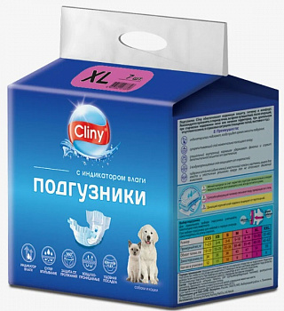 Экопром Cliny Пояс д/кобелей XL 7 шт